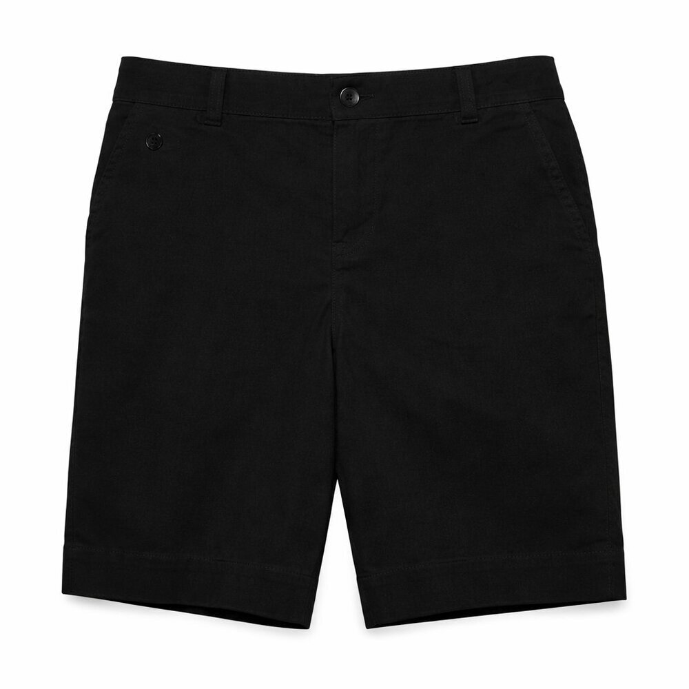 LIZ CLAIBORNE Sloane Bermuda Black (100% cotton) Shorts Size 12